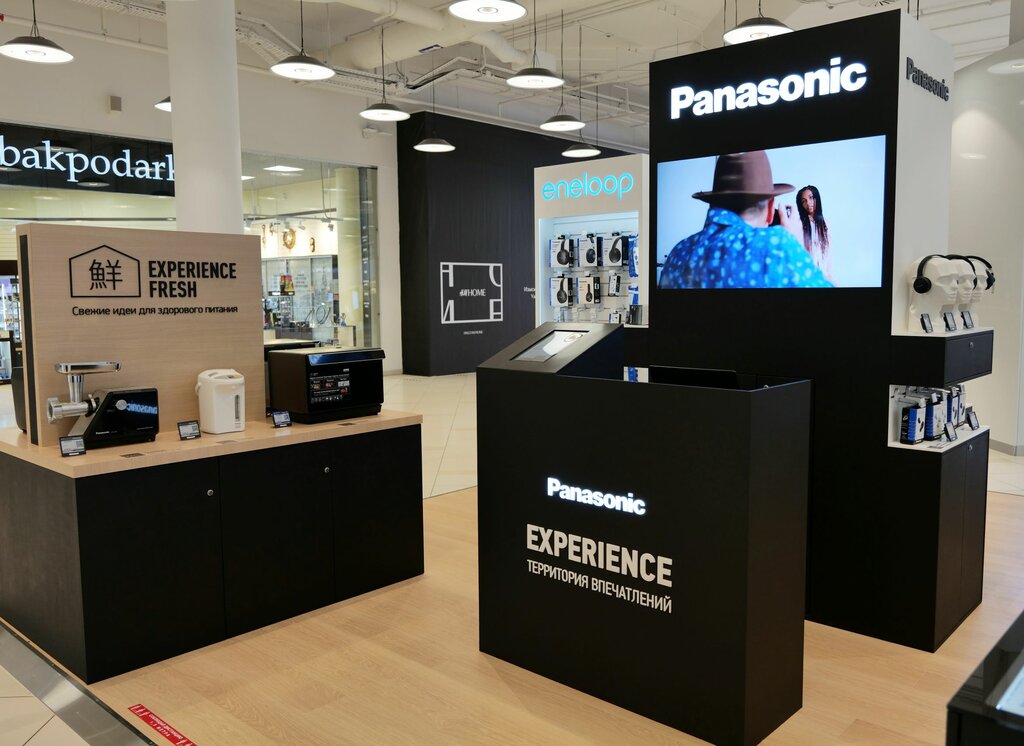 Тұрмыстық техника дүкені Panasonic Experience, Мәскеу, фото