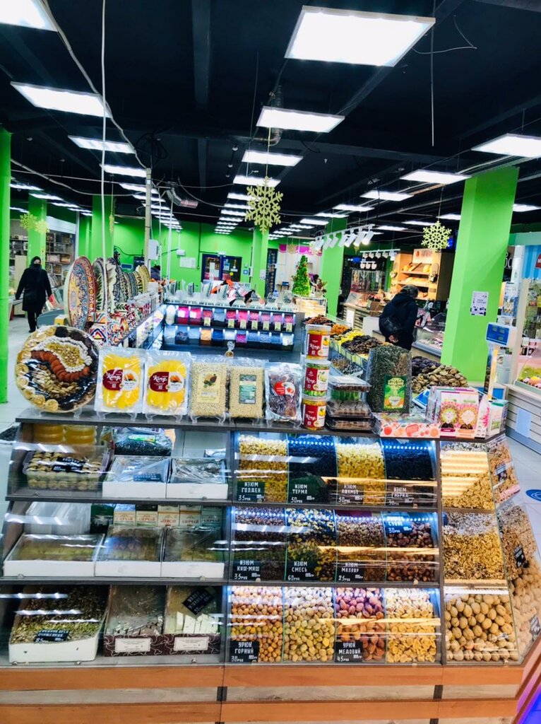 Nuts, snacks, dried fruits Магазин орехов и сухофруктов, Moscow, photo