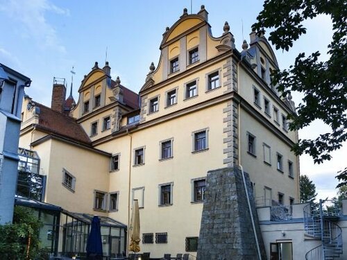 Внешний вид отеля Schlosshotel Althörnitz в Бертсдорф-Хёрнце, фото 4