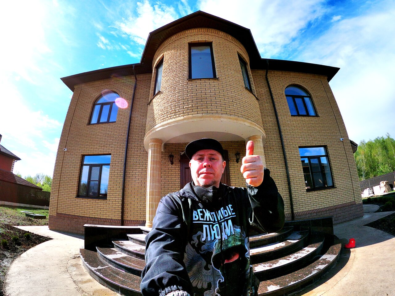 Дом из кирпича фагот