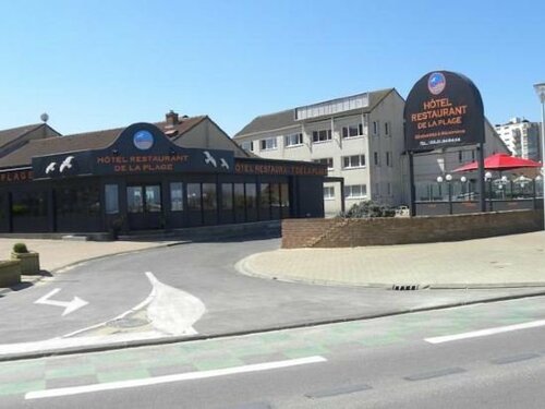 Гостиница Hotel Restaurant De La Plage в Кале