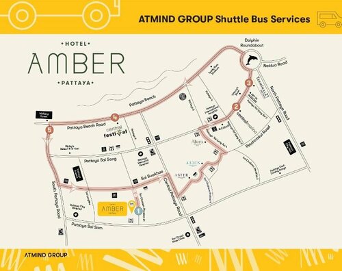 Внешний вид отеля Hotel Amber Pattaya в Паттайе, фото 4