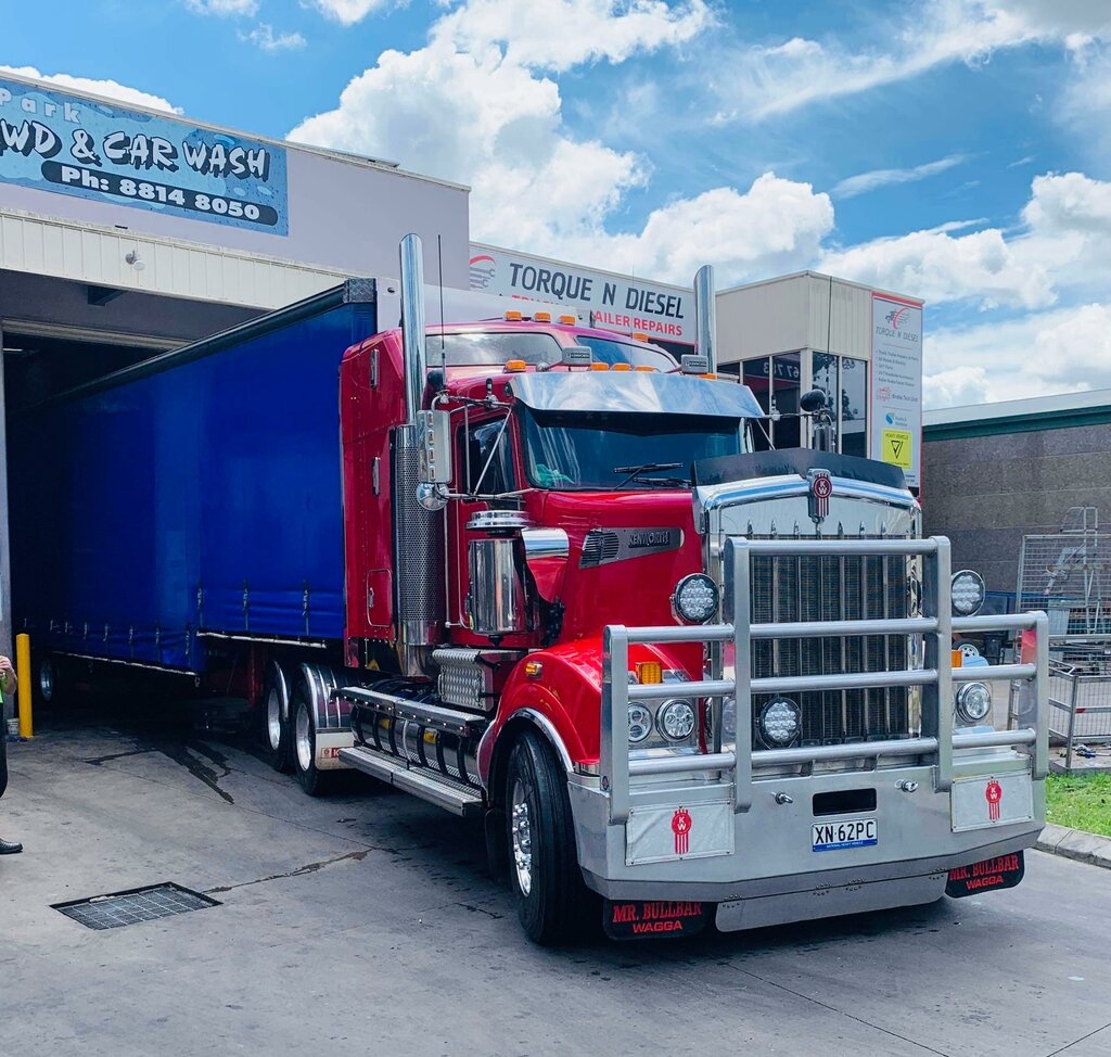 Car wash Shine Express Truck Wash Pty Ltd, Sydney, photo