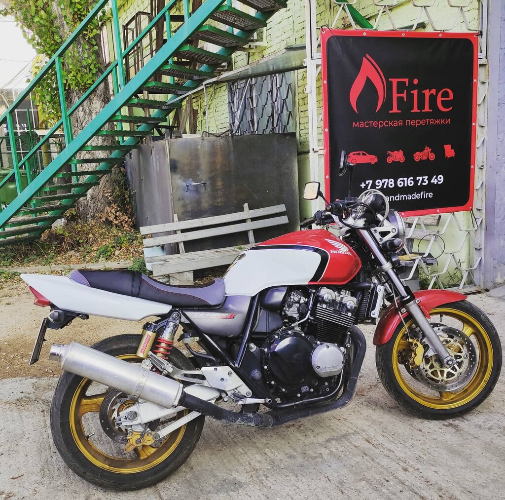 Frame and awning structures Fire, Sevastopol, photo