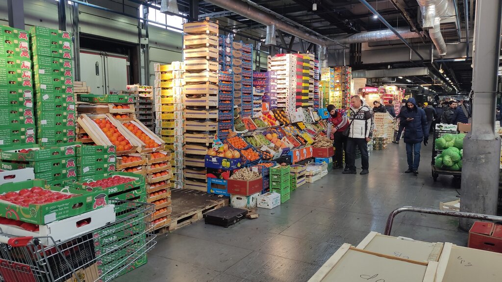 Farmers' market FOOD City Cross-dock 7, Moscow, photo