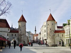 Viru Gates (Tallinn, Viru street), atracción