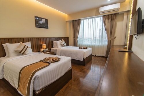 Внешний вид отеля New Wave Hotel в Мандалае, фото 3