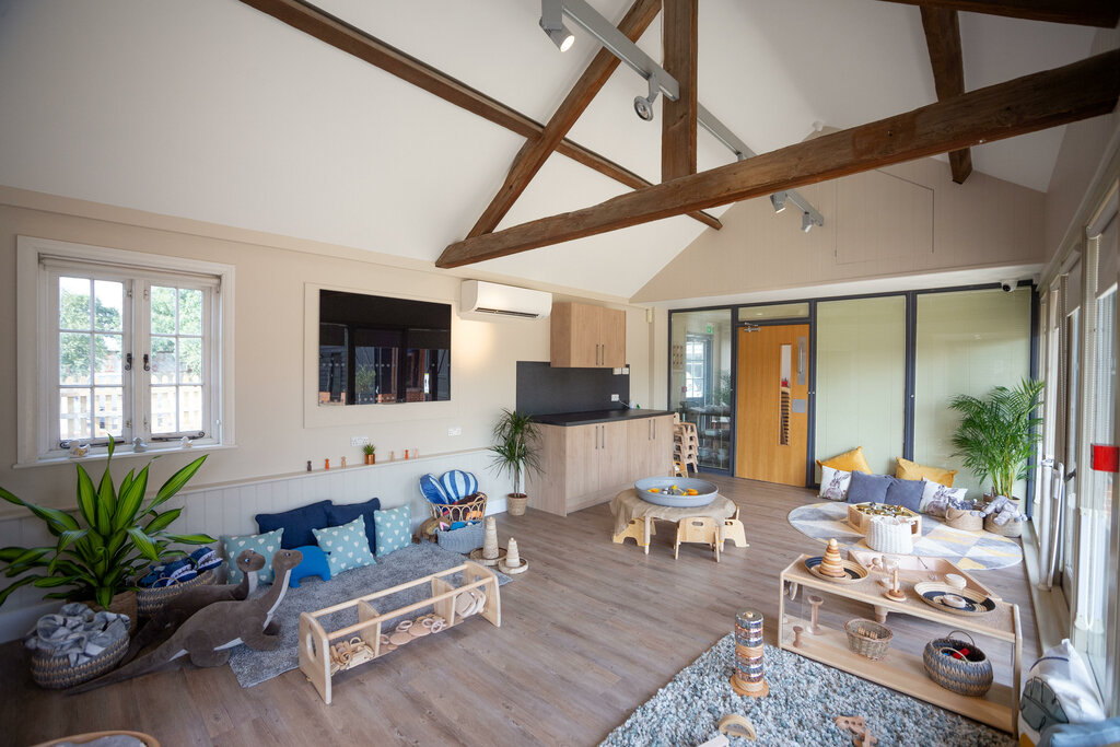 Kindergarten, nursery Hertford Barns, Hertfordshire County, photo