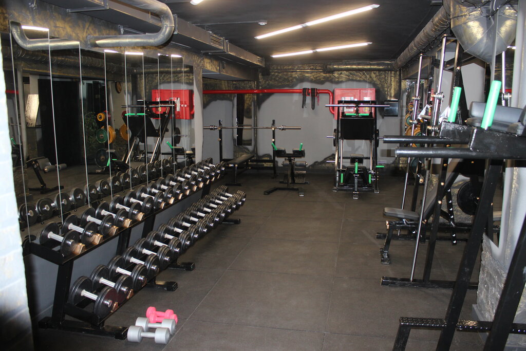 Спортивный, тренажёрный зал Black Gym, Минская область, фото
