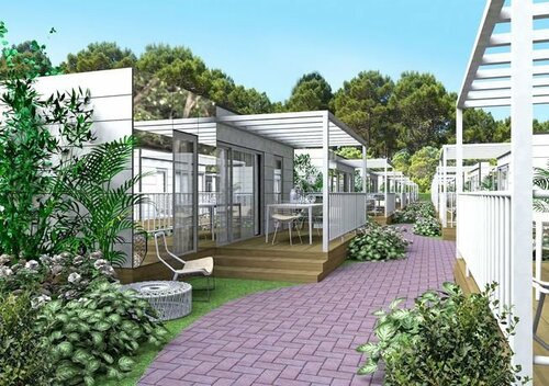 Курортный отель resort Luxury Camp at Union Lido в Каваллино-Трепорти