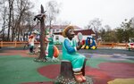 Поляна сказок (Tula Region, Kimovsk, Tsentralny park kultury i otdykha g. Kimovska), playground