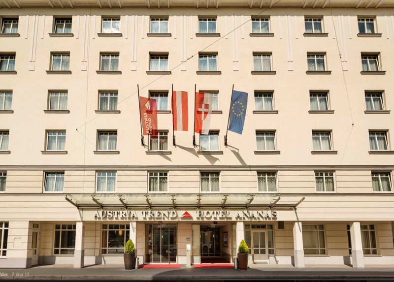 Гостиница Austria Trend Hotel Ananas в Вене