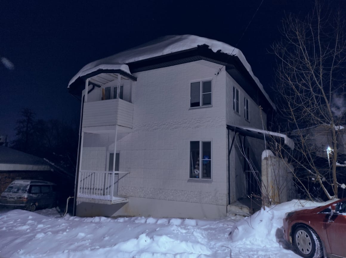 Фото Белоснежный дом в историческом центре