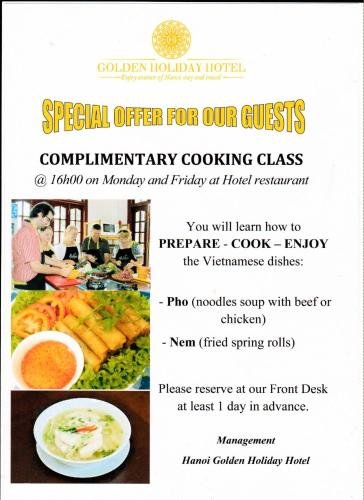 Фото Hanoi Golden Holiday Hotel