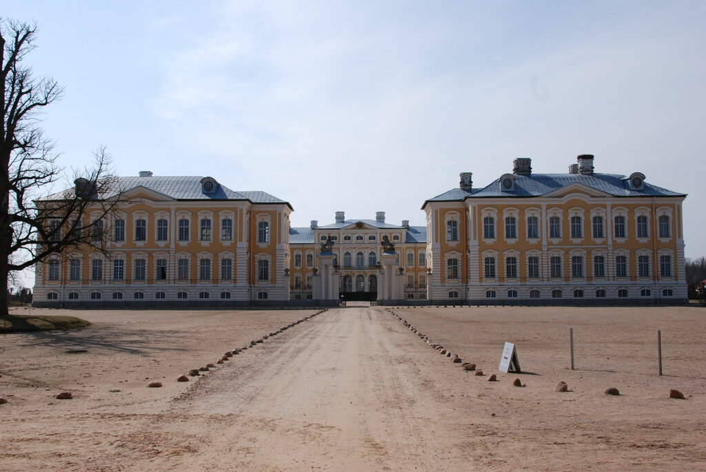 Landmark, attraction Rundale Palace, Rundale municipality, photo