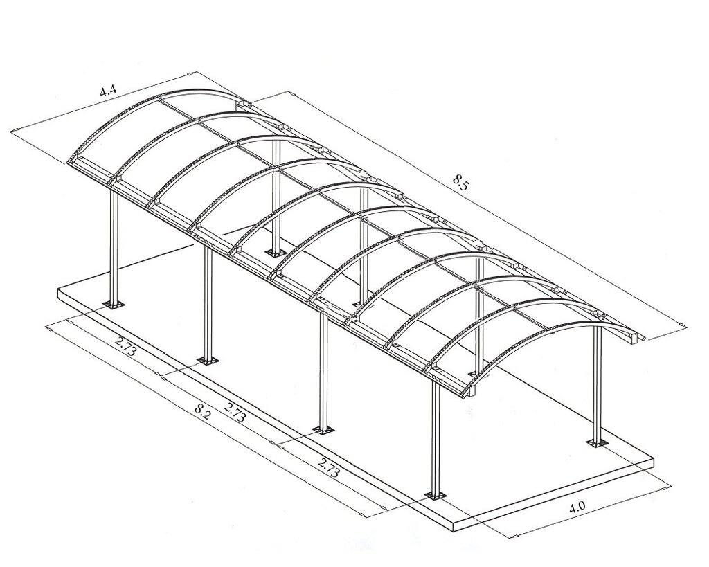 Navesy, frame and awning structures, Krasnodar, Tsentralniy City administrative