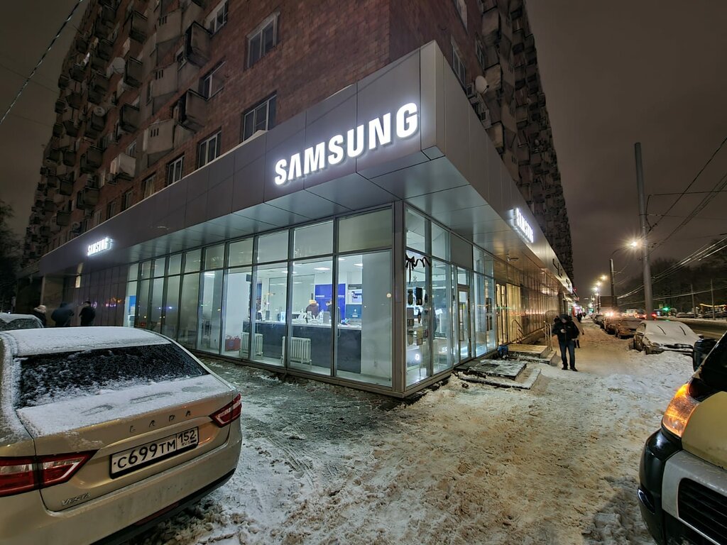 Panorama: Samsung, electronics store, Nizhniy Novgorod, Maksima Gorkogo Street, 