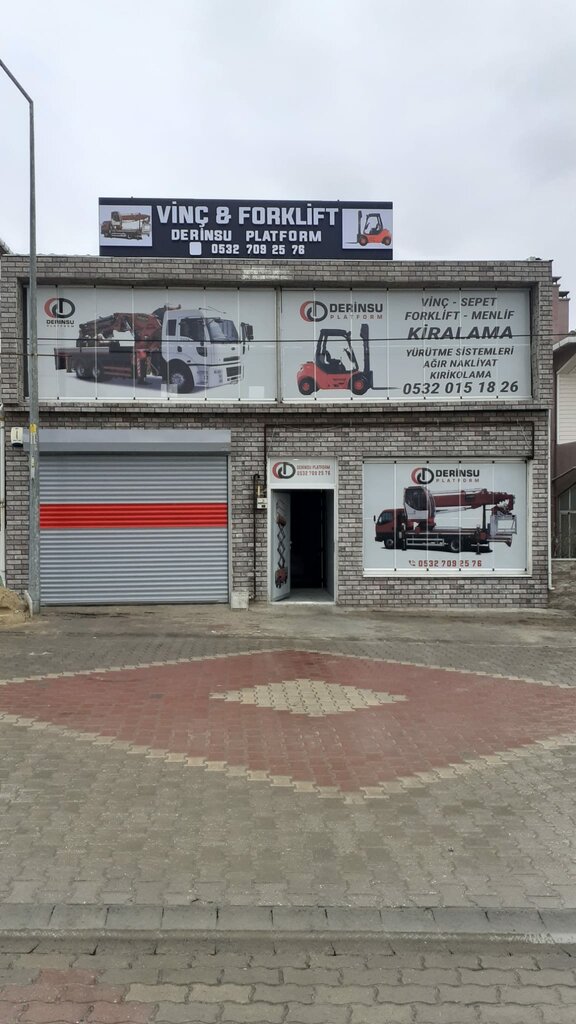 Lifting equipment Derinsu Crane and Forklift, Ergene, photo