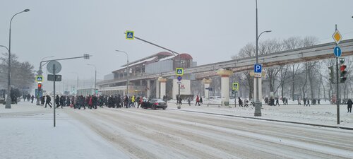 Monorail Vistavochny Tsentr (Moscow, Mira Avenue, 121А), metro station