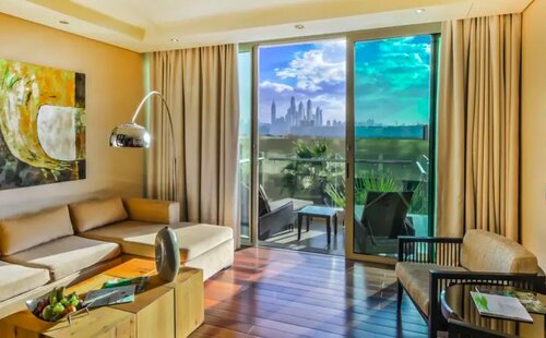 Внешний вид отеля Rixos The Palm Dubai Hotel & Suites в Пальме Джумейре, фото 2