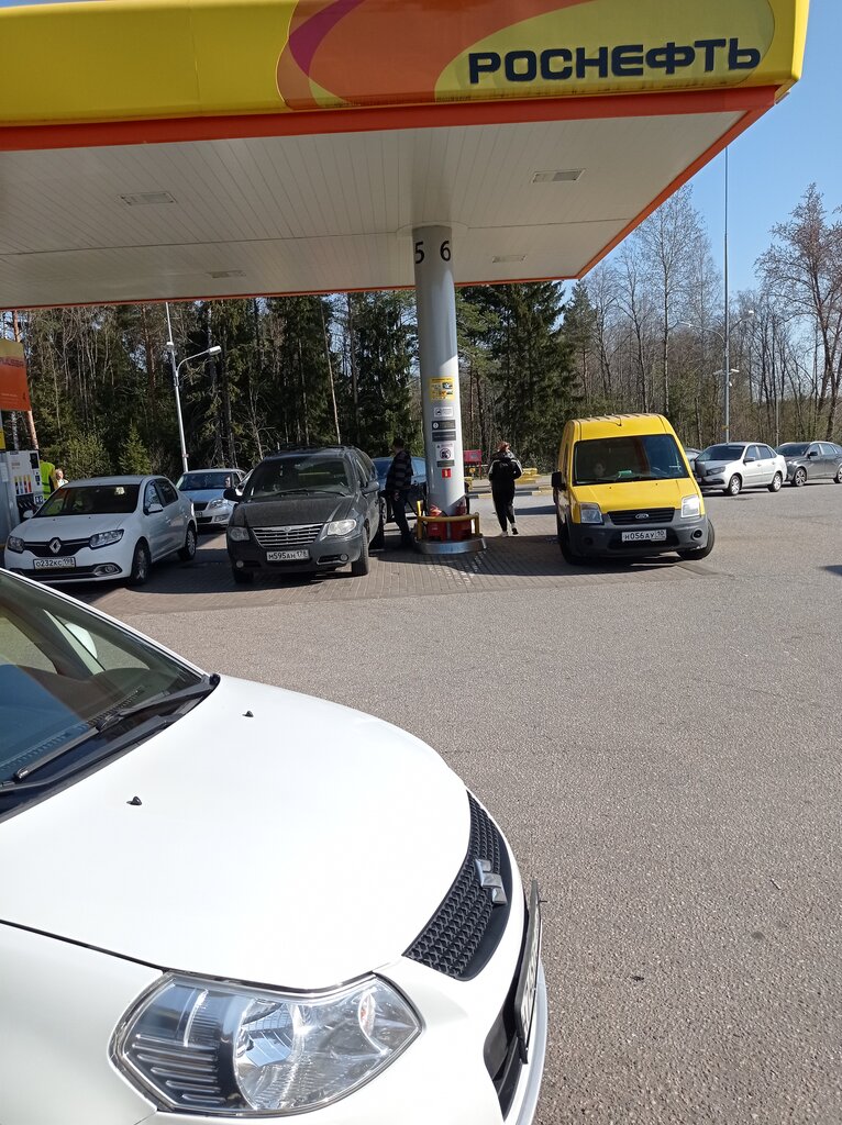 Gas station Rosneft, Saint‑Petersburg and Leningrad Oblast, photo