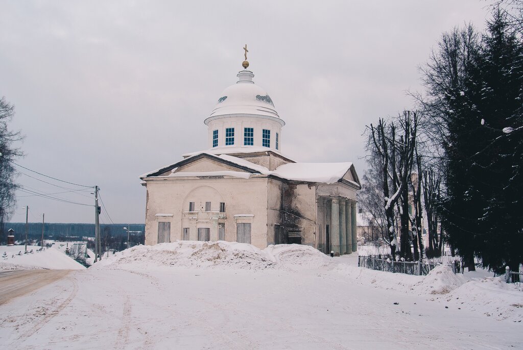 Orthodox church Sobor Polozheniya Rizy Bozhiyey Materi vo Vlakherne V Parfenyeve, Kostroma Oblast, photo