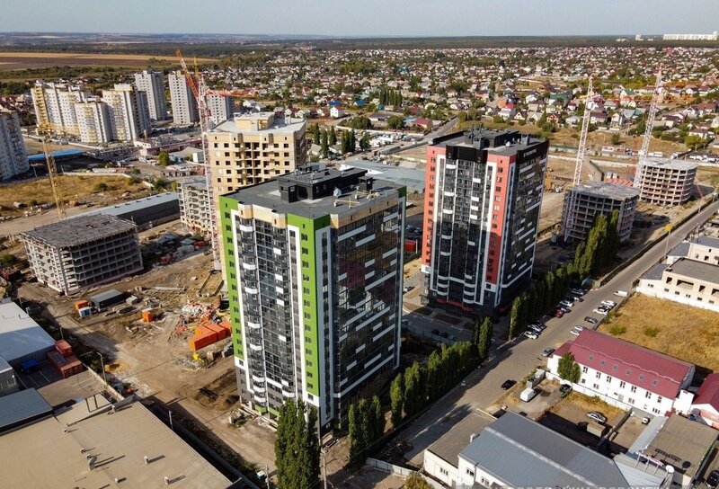Галактика воронеж фото Галактика, housing complex, Voronezh, Nezavisimosti Street - Yandex Maps