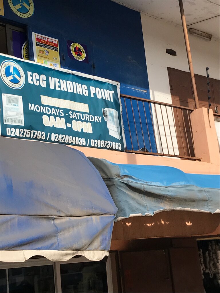 Energy company Ecg vending point, Accra, photo