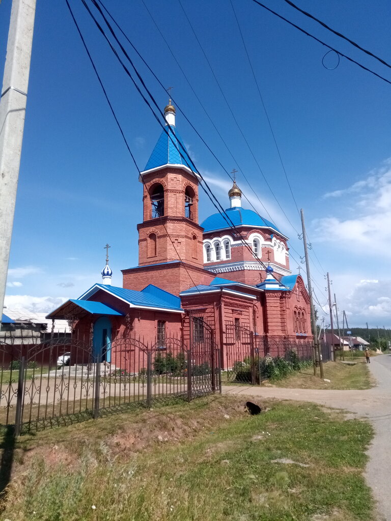 Orthodox church Tserkov Vvedeniya Presvyatoy Bogoroditsy vo Khram V Abramovskom, Sverdlovsk Oblast, photo