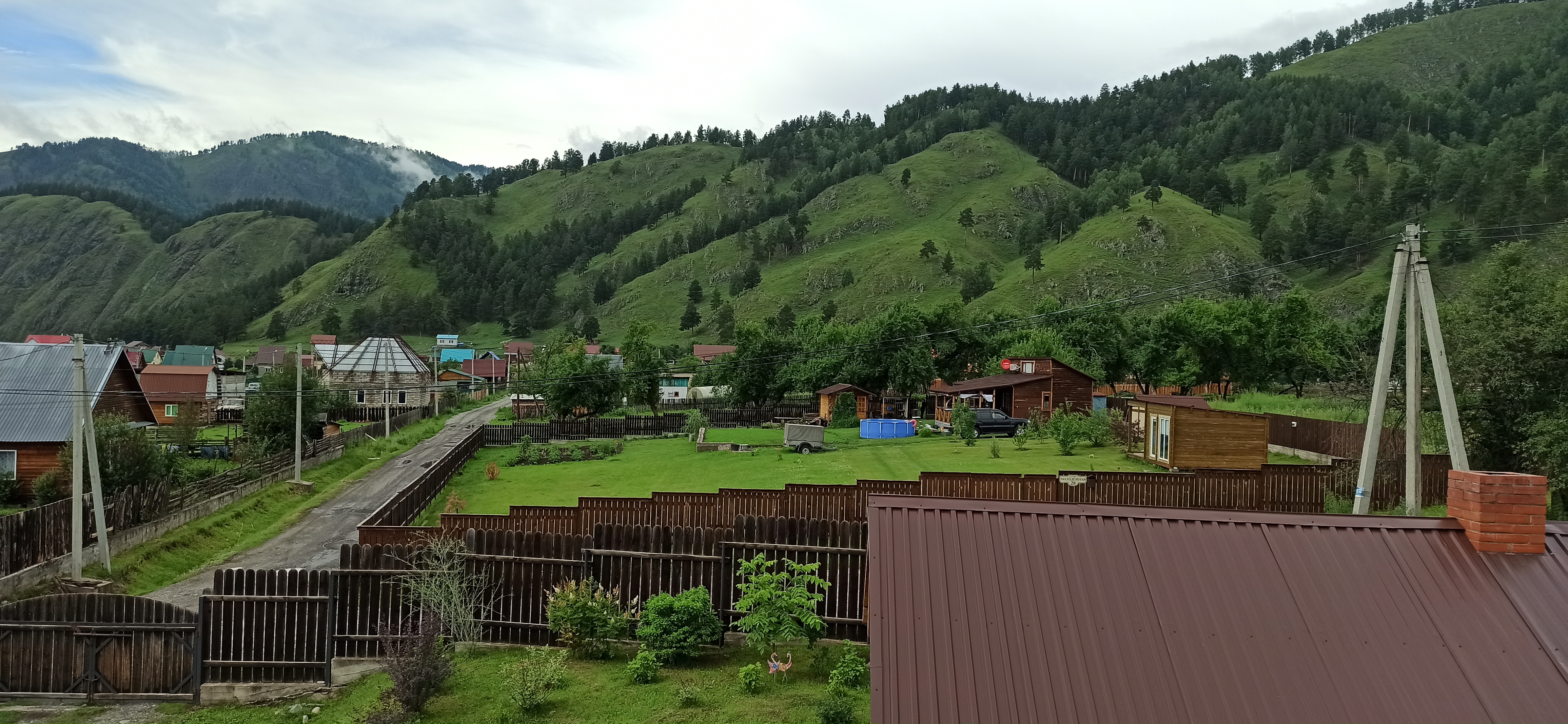 Фото Зеленые горки