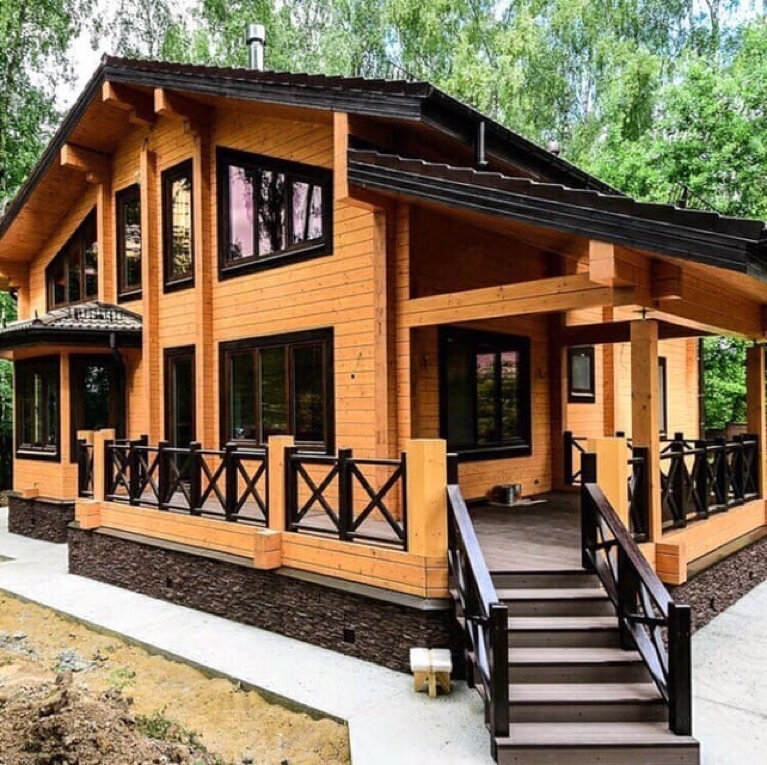 Construction of baths and saunas Tat-stroy, Perm Krai, photo