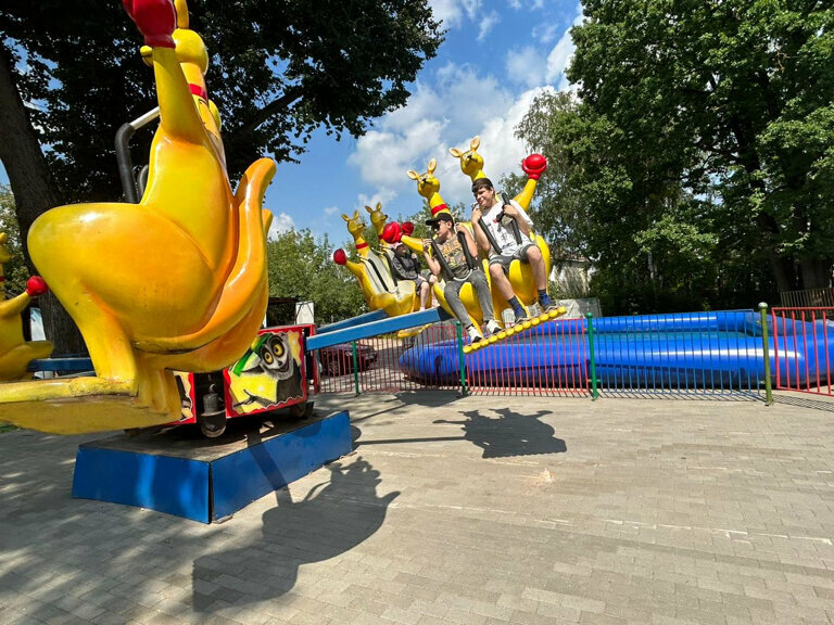 Amusement ride Аттракционы, Istra, photo