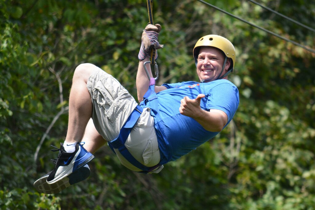 Amusement park Adventure Ziplines of Branson, State of Missouri, photo