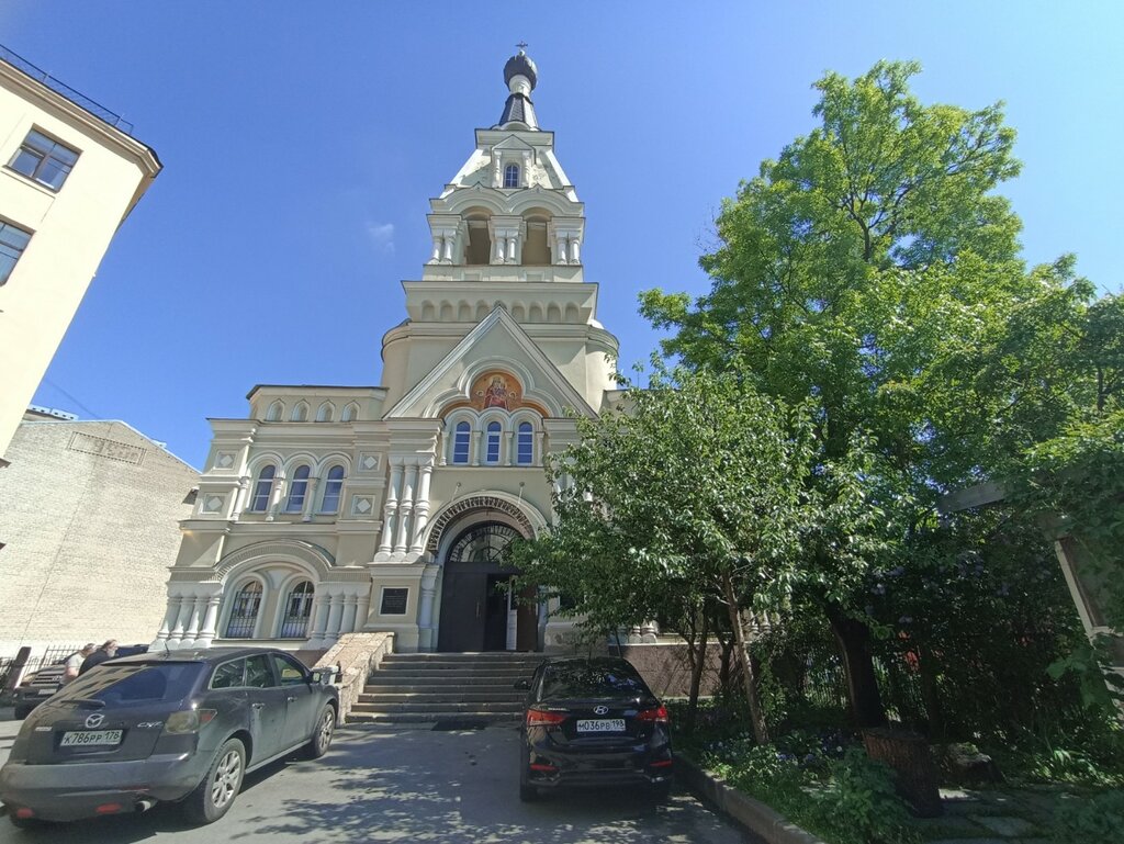 Orthodox church Khram Shestokovskoy Ikony Bozhiyey Materi Gruzinskogo prikhoda, Saint Petersburg, photo
