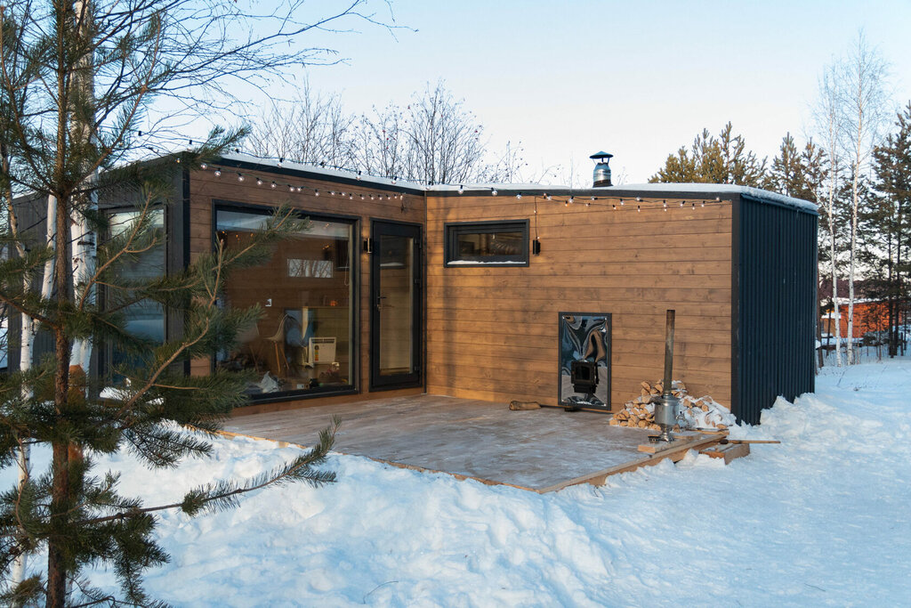 Бани севера проекты и цены официальный сайт Sherwood, prefabricated buildings, Novosibirsk, Sem'i Shamshinykh Street, 12 - Y