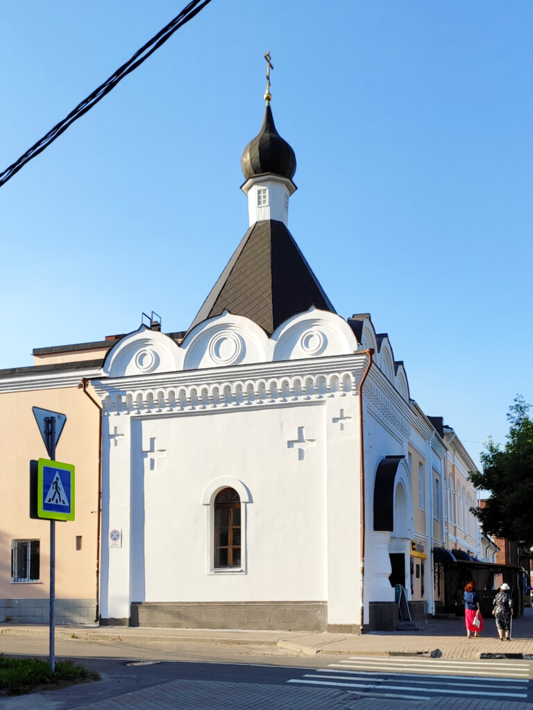 Chapel, memorial cross Chapel of Philip of Irap, Cherepovets, photo