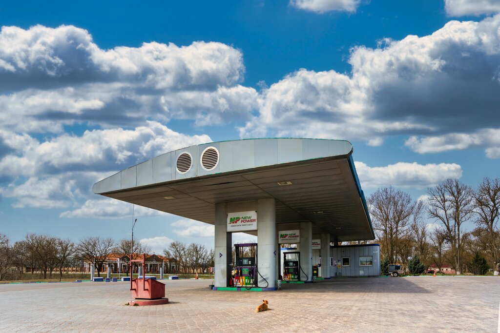Gas station Tes, Jankoy, photo
