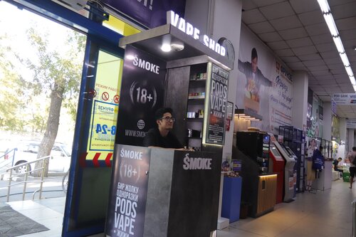 Temporarily closed: Smoke mini, vape shop, Bishkek, Leo Tolstoy Street, 24  — Yandex Maps
