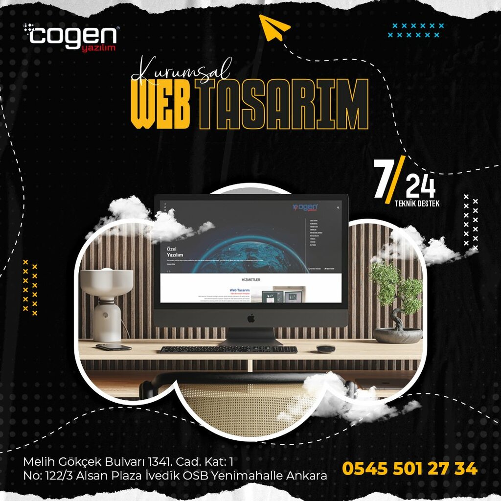 Web design studio Ankara Web Tasarım - Cogen Yazılım, Yenimahalle, photo