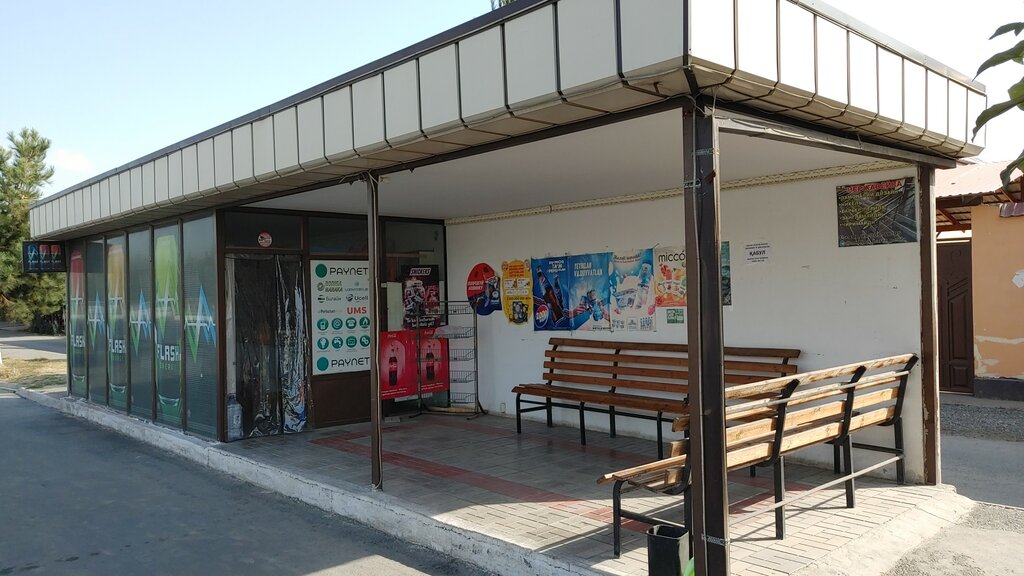Public transport stop Public transport stop, Andijan Province, photo