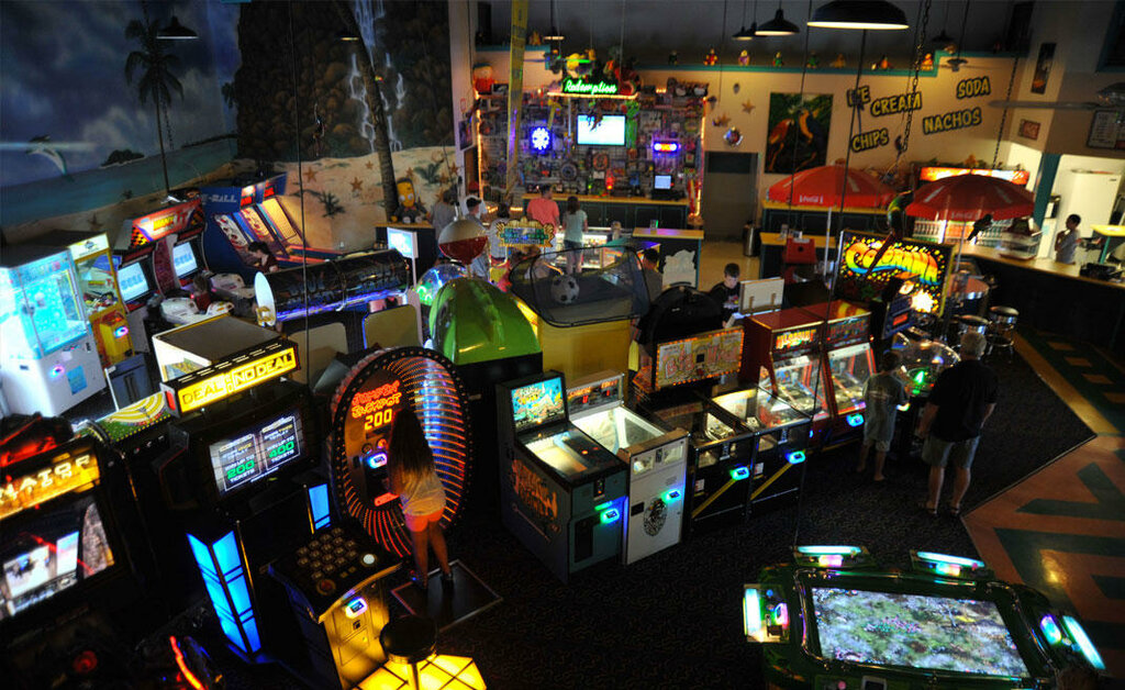 Amusement park Thunder Road, Fargo, photo