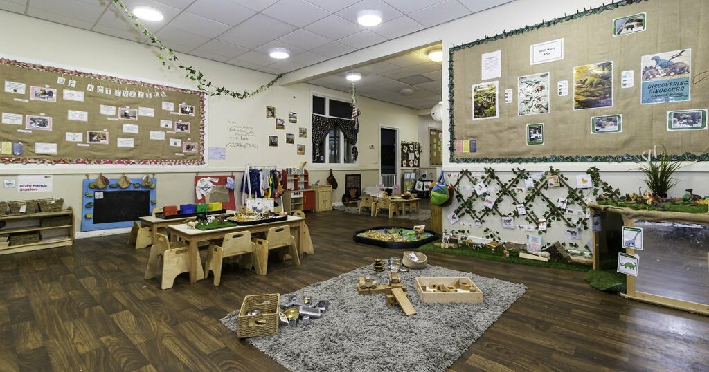 Kindergarten, nursery Busy Bees at Reigate, England, photo