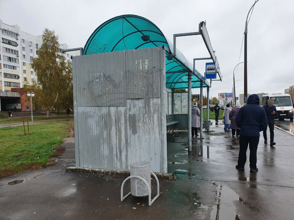 Parada de transporte público Остановка Микрорайон Бумажников, , foto