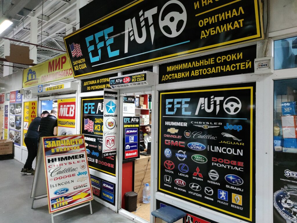 Auto parts and auto goods store Efe auto, Almaty, photo