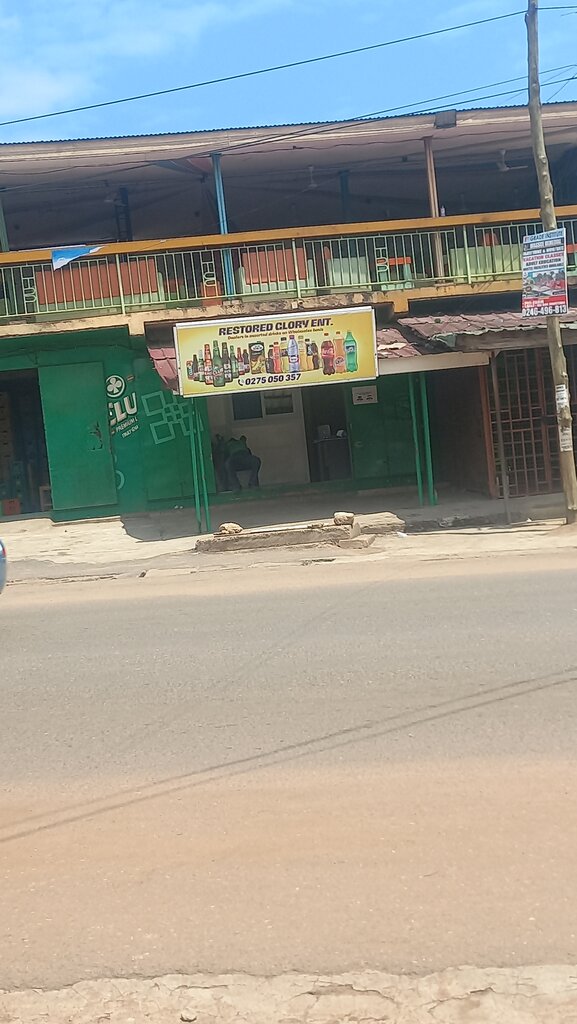 Soft drinks bar Restored Glory Enterprise, Accra, photo