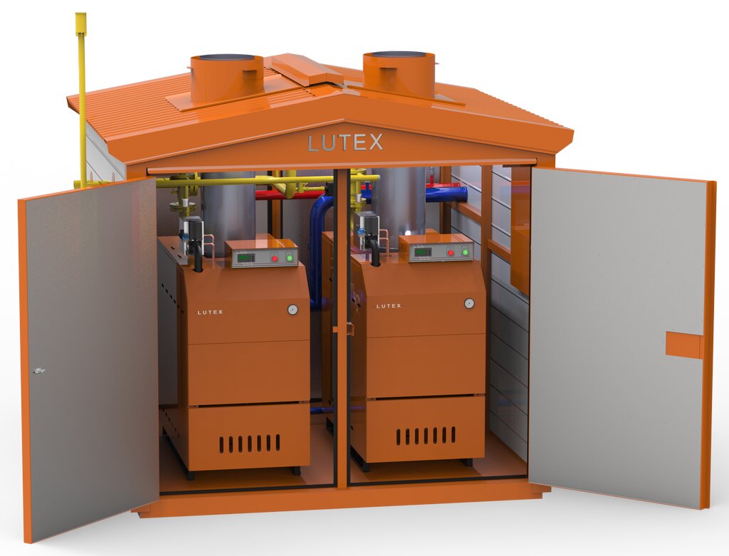 Газовый котел наружного размещения для частного дома