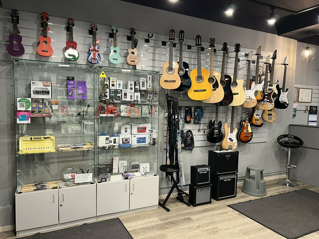 Music store Muzykalnyye instrumenty, Moscow, photo