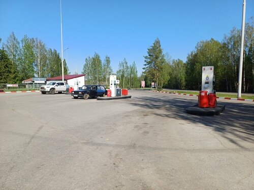 محطة وقود Lukoil ، مقاطعة نيجني نوفغورود، صورة
