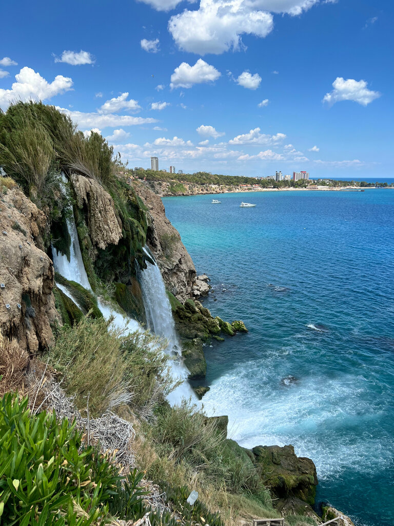 Turistik yerler Aşağı Düden Şelalesi, Muratpaşa, foto