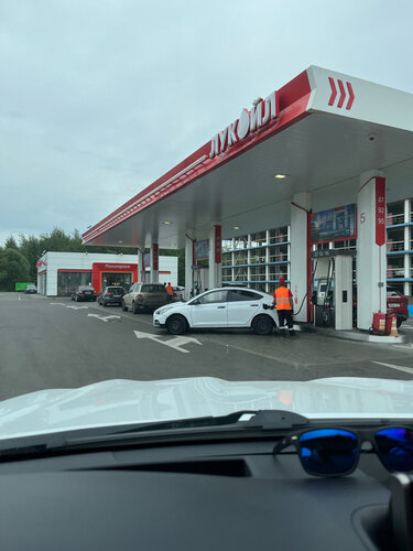 Gas station Lukoil, Moscow, photo